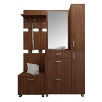 Мебель для прихожей Fabrik Home Mirella 1500 орех каменный