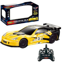 Радиоуправляемая игрушка RC Cars 866-2417 Corvette C6.R 1:24 cu telecomandă, 3 culori