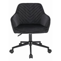 Fotoliu de birou Jumi CM-323957 NAPOLI,Negru