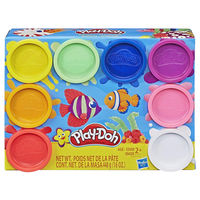 Set de plastilină Play-Doh din 8 borcane Rainbow, cod 43029