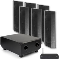 Колонки Hi-Fi LitheAudio 5.1 Wireless Surround Sound Cinema Kit With WiSA Cinema Hub (B-IO1-W-51CH-B)