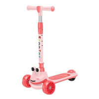 Самокат New World F096 Trotineta pentru copii, roza, 197057