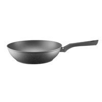 Сковорода Ambition 813207 Wok, Silverstone, 28 Cm, Qualum Basic Stone