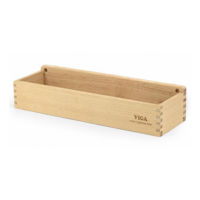 Короб для хранения Viga 50482 Wooden Tray on the Wall