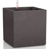 Цветочный горшок Lechuza Canto Color Square 30, Graphite Black