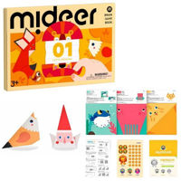 Набор для творчества Mideer MD3363 Let's Origami, Nivelul 1