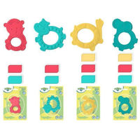 Iinel dentiție Бытпласт 45536 Прорезыватель Пластишка Веселый зоопарк