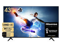 43" LED SMART TV Hisense 43A6BG, Real 4K, 3840x2160, VIDAA OS, Black