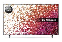 55" LED TV LG 55NANO756PA, Black (3840x2160 UHD, SMART TV, DVB-T/T2/C/S2)