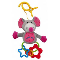 Игрушка-подвеска Baby Mix EF-TE-8543-M плюш мышка