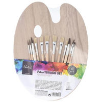Set de creație Promstore 52354 Set de pictura cu paleta si pensule 13buc