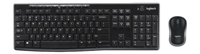 Set Tastatură + Mouse Logitech MK270, Fără fir, Negru