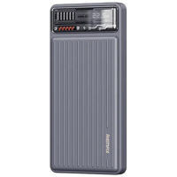 Аккумулятор внешний USB (Powerbank) Remax RPP-616 10KmAh PD+QC 20W+22,5W Gray