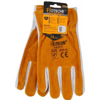 Спецодежда Hoteche 433210 Рабочие перчатки Кожа XL 10" 250mm