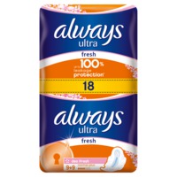 Absorbante ALWAYS ULTRA FRESH DUO (18)