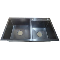 Chiuvetă bucătărie Backer Duo 750-41047 Nano Black