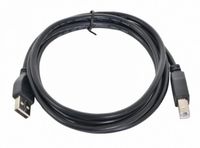 Cable USB, AM/BM,  1.8 m, USB2.0  Premium quality with ferrite core, CCF-USB2-AMBM-6