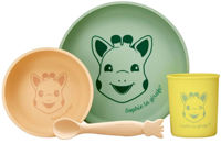 Посуда для кормления Sophie la Girafe 010001 Set de masa din silicon 4 piese