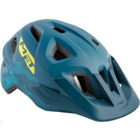 Защитный шлем Met-Bluegrass Eldar petrol blue camo U 52-57 cm