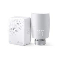 Датчик температуры TP-Link KE100 Kit, White, Smart Thermostatic Radiator Valve Starter Kit + Kasa Hub Kasa