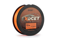 Fir monofilament Fox Exocet Fluoro Orange Mono 0.35mm 18lb