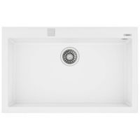 Chiuvetă bucătărie Teka Forsquare 72.40 TG tegranit WHITE