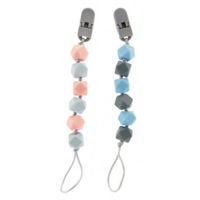 Suzetă Nuby NV02002 Силиконовая клипса для пустышки