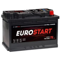 Автомобильный аккумулятор Eurostart Extra power 75 Ah R+