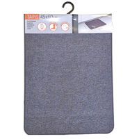 Коврик для ванной Luance 56170 antiderapant 45x60cm Hexagone, gri inchis, catifea/poliester