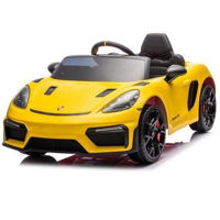 Электромобиль Richi P718/4 Porsche 718, galben