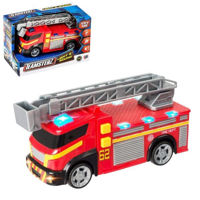 Машина HTI 1416565 Mașină de pompieri Teamsterz, cu efecte luminoase și sonore