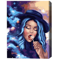 Картина по номерам BrushMe PGX41141FC 40x50 сm (fără cutie) Gustul Universului