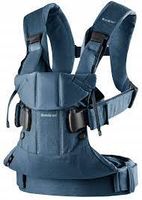 Анатомический рюкзак-кенгуру BabyBjorn One Denim Midnight Blue