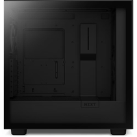 Case ATX NZXT H7 Flow RGB, 2xUSB 3.2, 1xType-C, 3x140mm RGB & 1x120mm,TG, Mesh Freont, Black