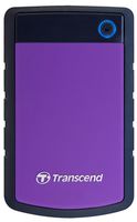 Transcend StoreJet 25H3P 500Gb Rubber Grey/Violet