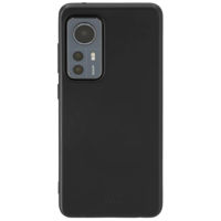 Husă pentru smartphone Hama 177960 Finest Feel Cover for Xiaomi 12/12X, black