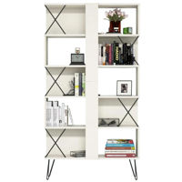 Офисный стеллаж Trendy Extra, Crema 90x167x22cm, raft de carti