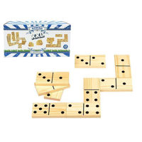 Настольная игра Promstore 48951 Игра настольная Домино 15x7x1.5cm, дерево