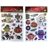 Декор Promstore 53762 Autocolante pentru geam Halloween 20x25cm