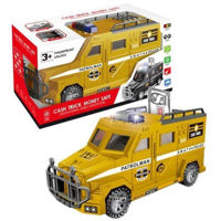 Игрушка Essa WF-3010E Pușculiță electronică Mașină-seif, galbenă
