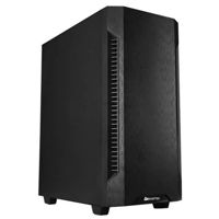 Case ATX Chieftec AS-01B-OP, w/o PSU, 2xUSB3.2, 1xUSB 2.0, 1x120mm PWM fan, Black