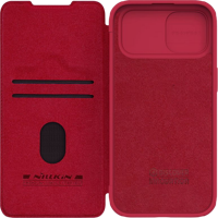 Nillkin Apple iPhone 15, Qin Pro Red