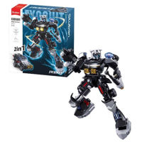 Set de construcție Sluban B1316 Robot-mașină de poliție 2 în 1, 247 elem.
