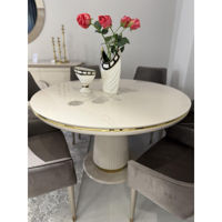 Masă Pereflex Oskar rotunda alb (084502)