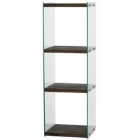 Raft de birou Trendy Aqua 3, Antracit, raft de carti