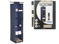 Organizator suspendabil Ordinett 5 sectiuni, 30X30X120cm, albastru, textil