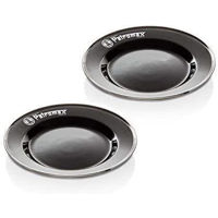 Farfurie Petromax Enamel Plates black 2 pieces