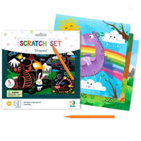 Set de creație Dodo 300215 Set de gravuri Dragoni