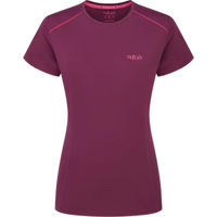 Одежда для спорта Rab Tricou dame Force Tee Mulberry 10 (QBL-06-MUL-10)