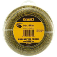 Леска для триммера DeWalt DT20651, 68,6м x 2мм